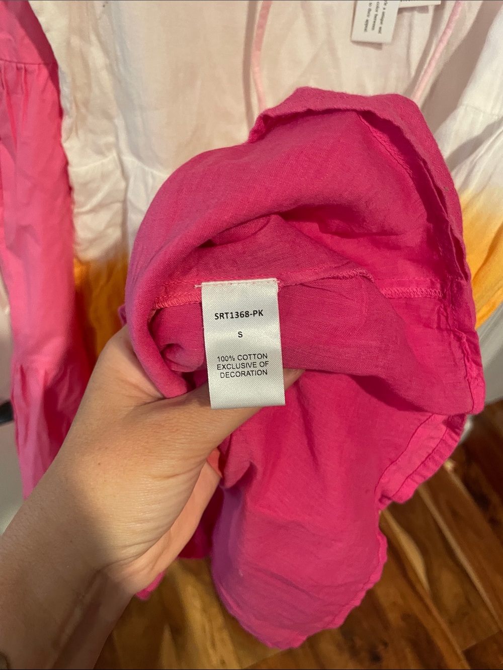 THML Bright Pink Embroidered Tiered Dress x2 - Picture 11 of 12